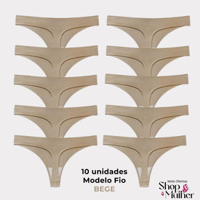 [COMPRE 5 LEVE 10 PROMOÇÃO LIMITADA!] Calcinhas Invisíveis Tecnologia InvisiConfort®