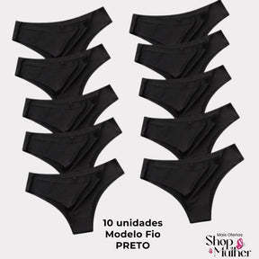 [COMPRE 5 LEVE 10 PROMOÇÃO LIMITADA!] Calcinhas Invisíveis Tecnologia InvisiConfort®