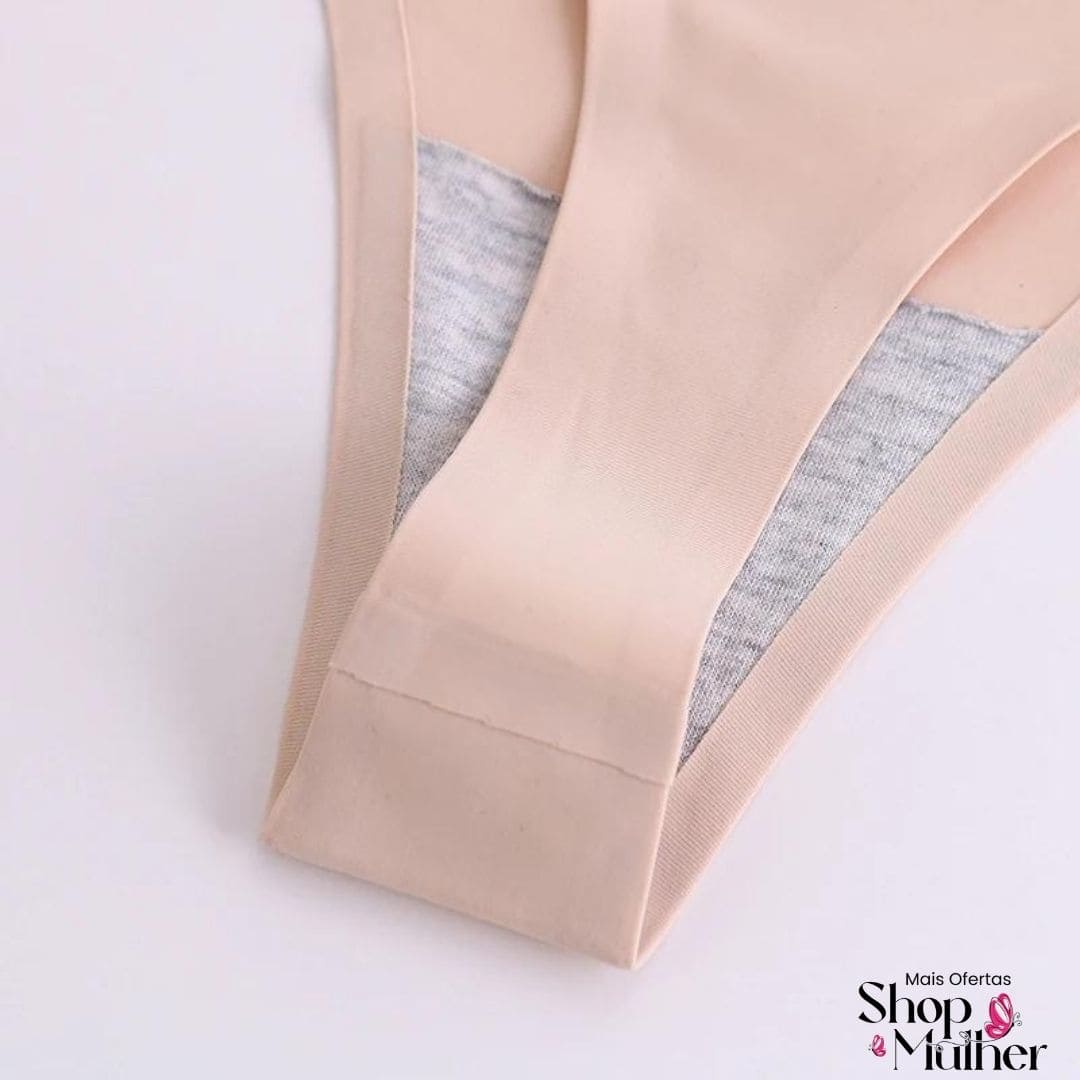 [COMPRE 5 LEVE 10 PROMOÇÃO LIMITADA!] Calcinhas Invisíveis Tecnologia InvisiConfort®