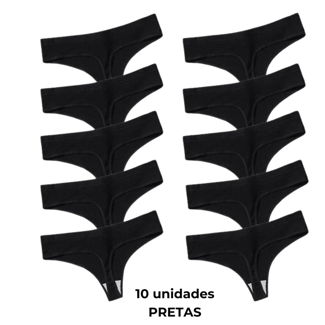[OFERTA POR TEMPO LIMITADO COMPRE 5 LEVE 10] Calcinha CottonConfort® - FRETE GRÁTIS